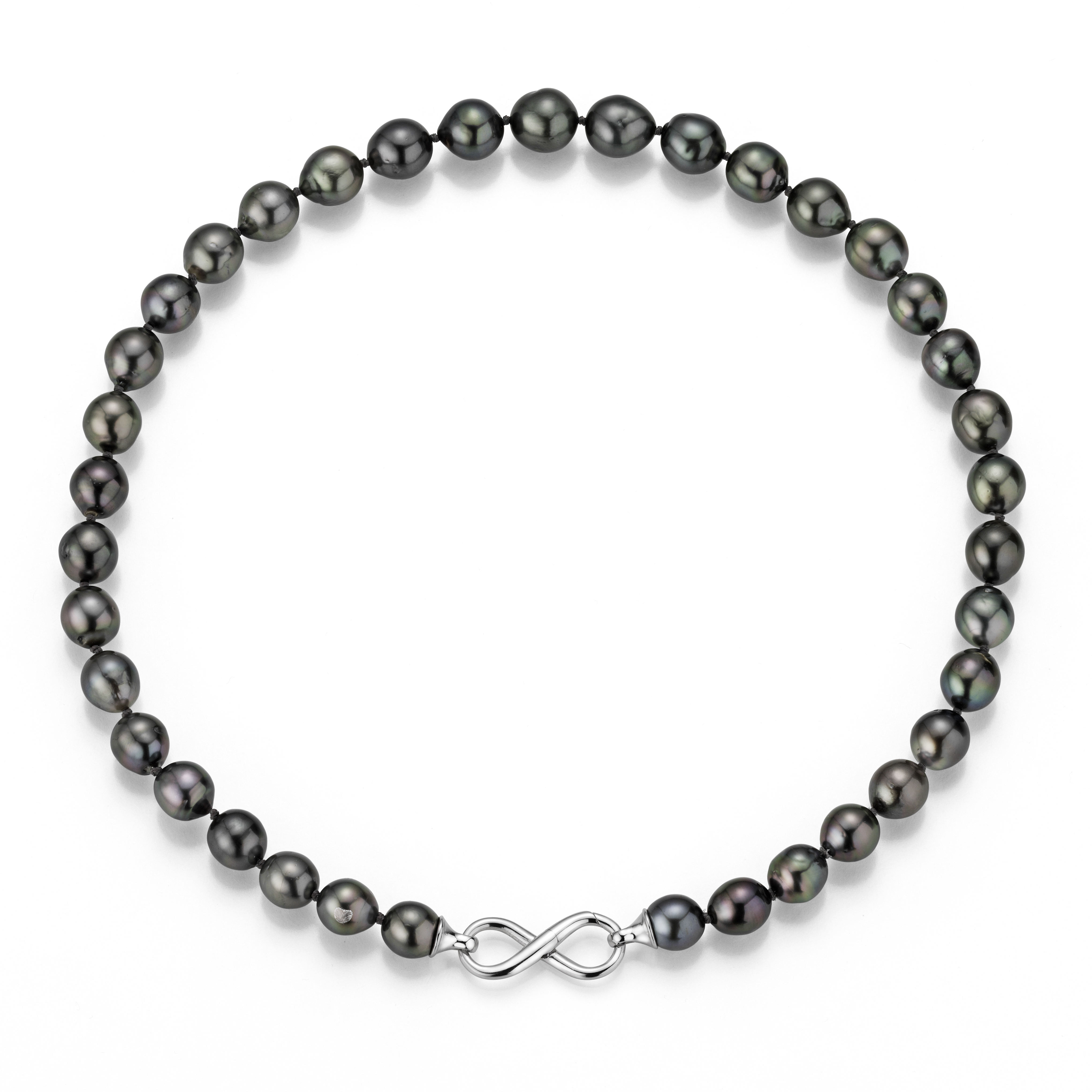 PR4-46_2005d5eae66b6a3b Perlenkette Tahiti schwarz mit Infinity-Verschluss