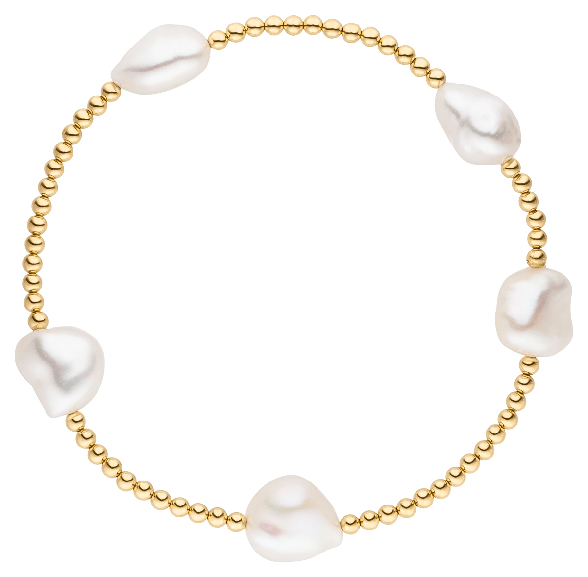 Armband mit Süßwasserperlen